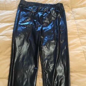 Women’s Patent Leather Pants